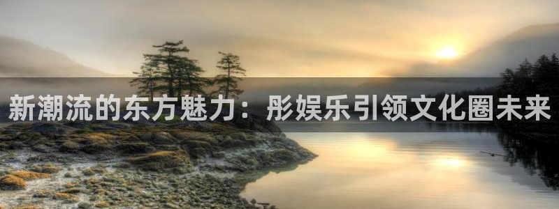 成都2元彩票电子有限公司：新潮流的东方魅力：彤娱乐引领文化圈未来